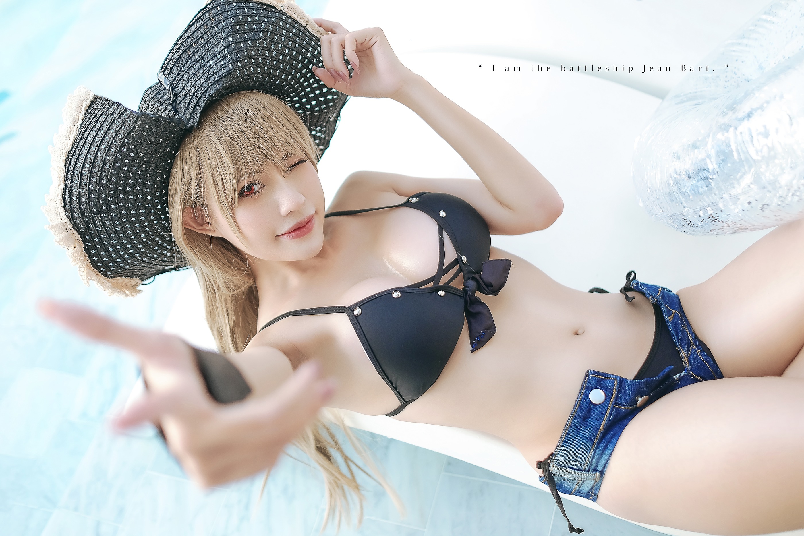 图片[1]-PingPing – NO.010  Jean Bart Swimsuit [12P]-XikXak